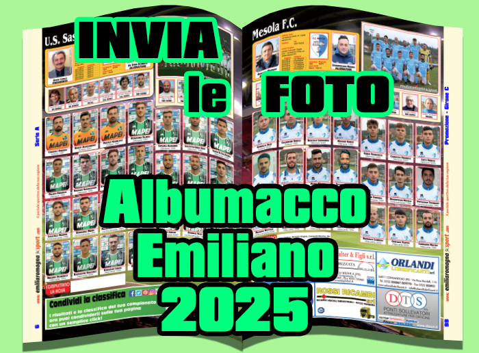 Invia le foto Albumacco ER 2025